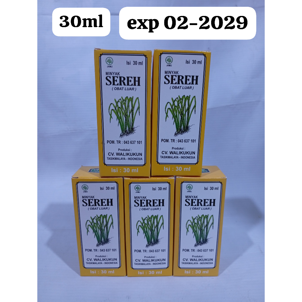 MINYAK SEREH WALIKUKUN 30 ML OBAT GOSOK