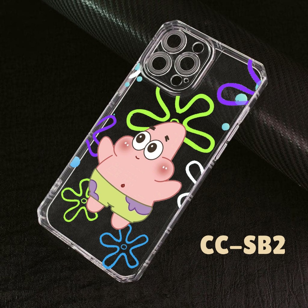 Phone Case Couple Spongebob for IPhone | Custom Softcase All Type | Request Custom Case HP