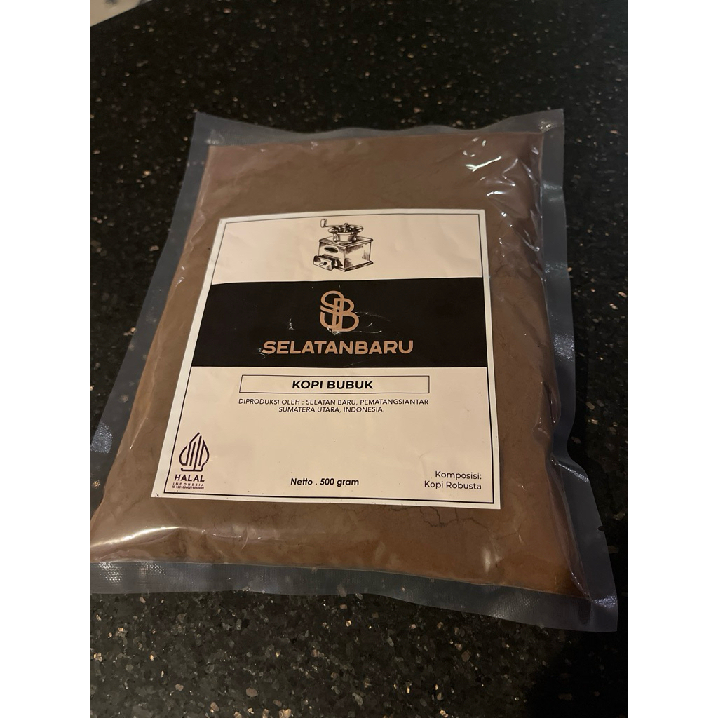 

SB Bubuk Kopi Robusta Siantar 500 gr