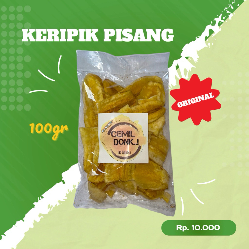 

Keripik Pisang Kepok Aneka Rasa ORIGINAL 100gr