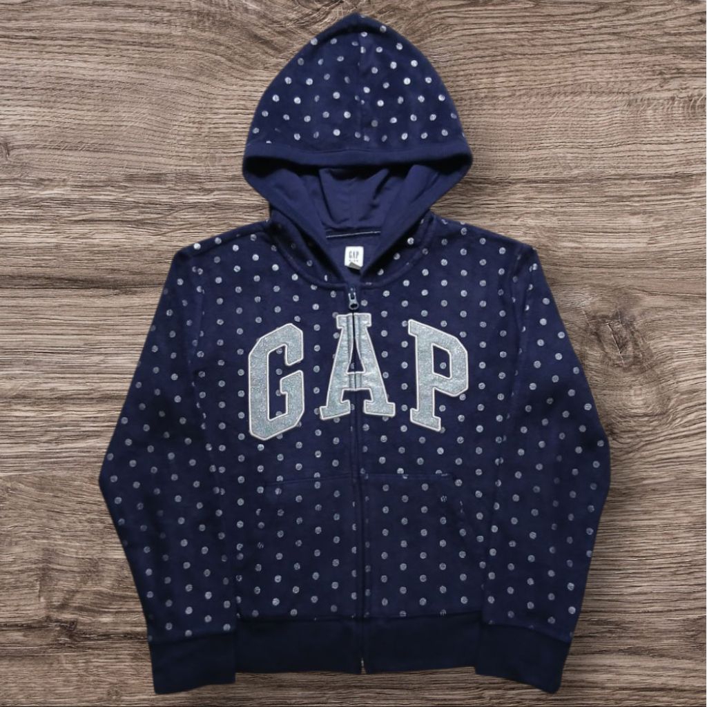 Jaket Zip-Up Hoodie GAP Kids  Branded