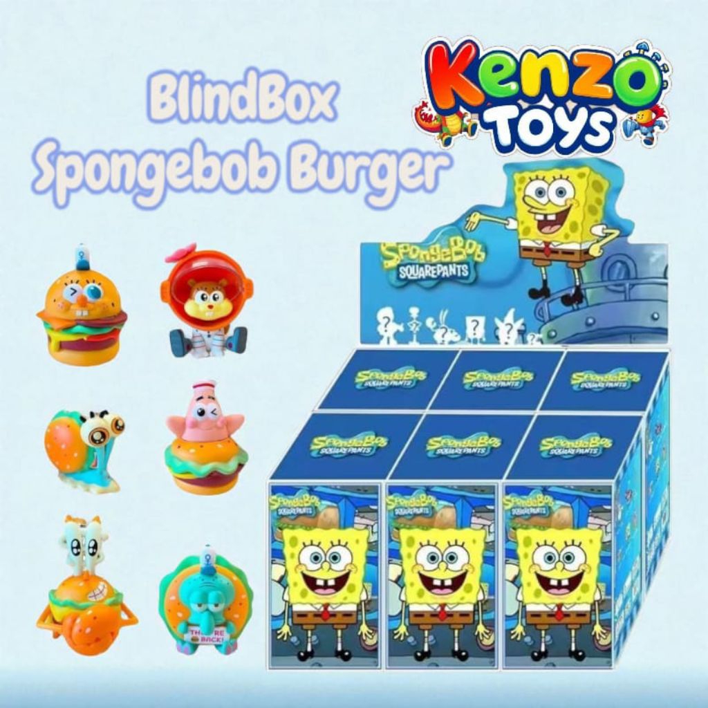 KenzoToys BlindBox figure Spongebob Burger
