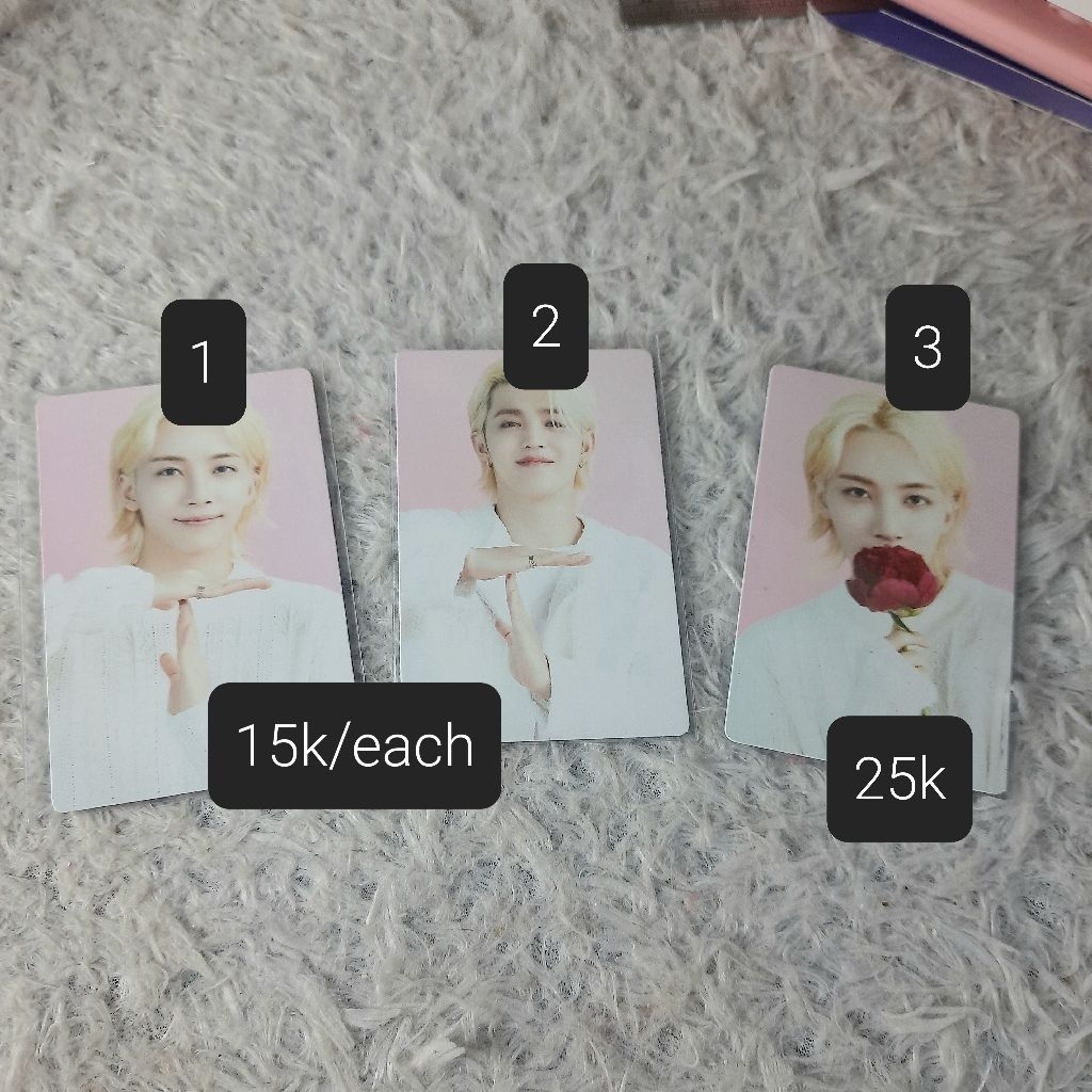 Seventeen Cafe Photocard Seungcheol Jeonghan