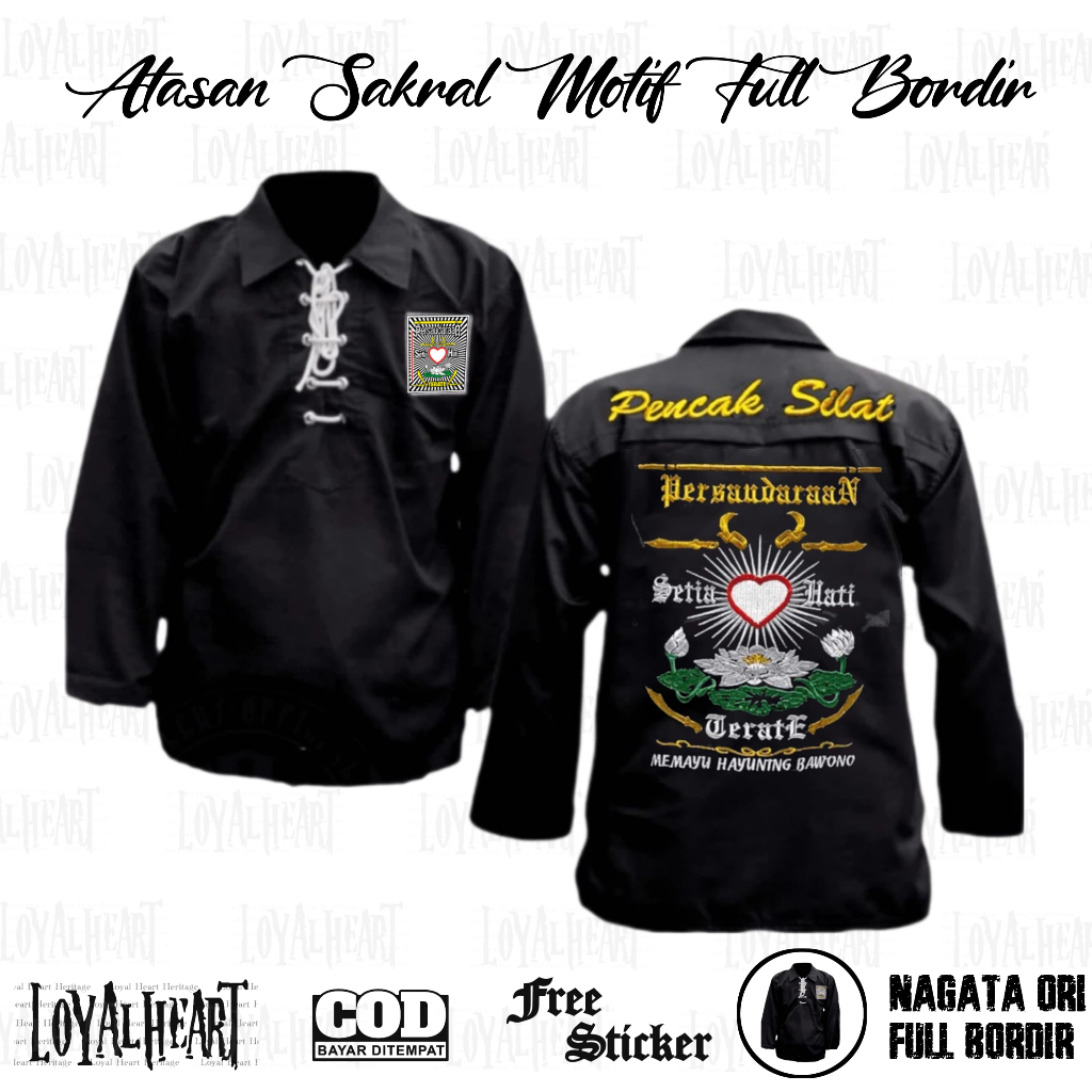 Sakral Psht Bordir - Sakral Psht Lambang - Sakral PSHT