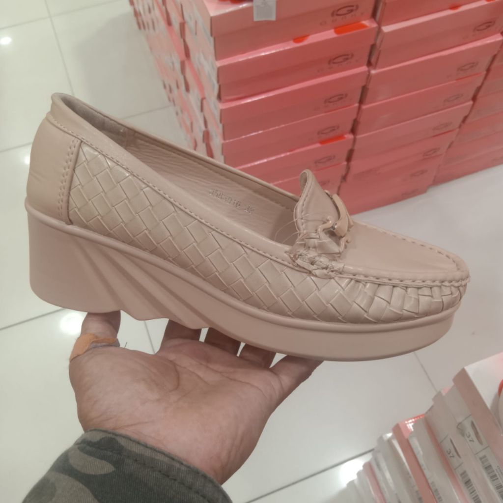GENNY SEPATU WEDGES WANITA TERBARU ORIGINAL