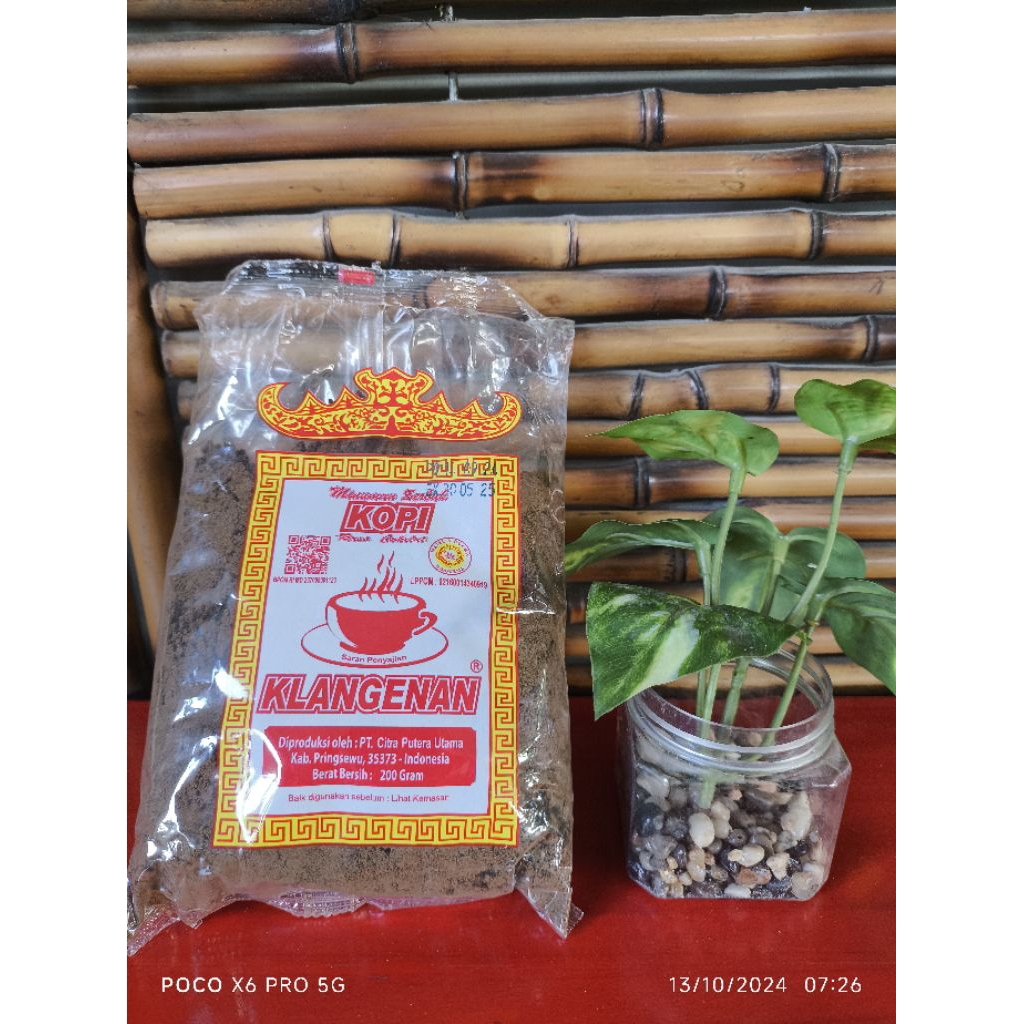 

Kopi Klangenan 200 gram Kopi Bubuk Robusta