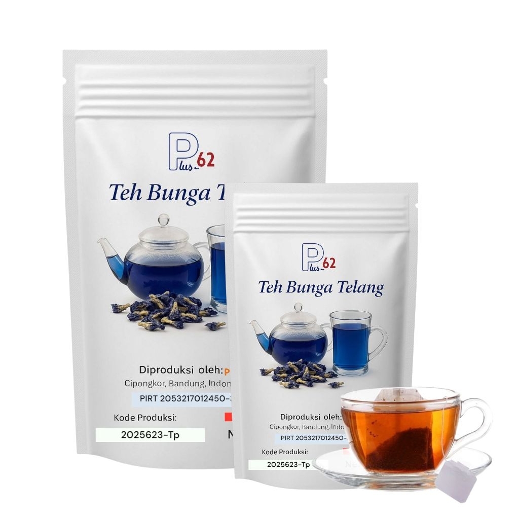 

Teh Celup Bunga Telang - Siap Seduh Instan Kemasan Ekonomis 20 Pcs