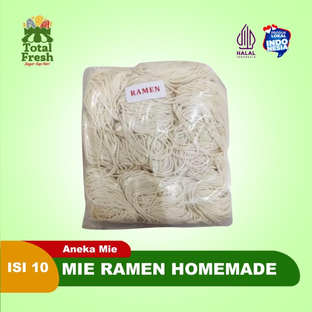 

Mie Ramen 1 kg isi 10 Homade