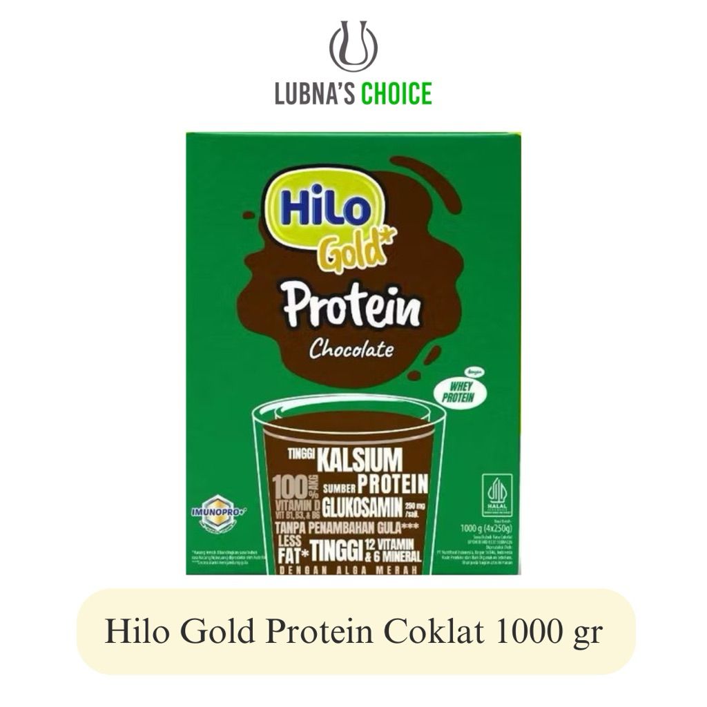 

HiLo Gold Coklat 1000 gram