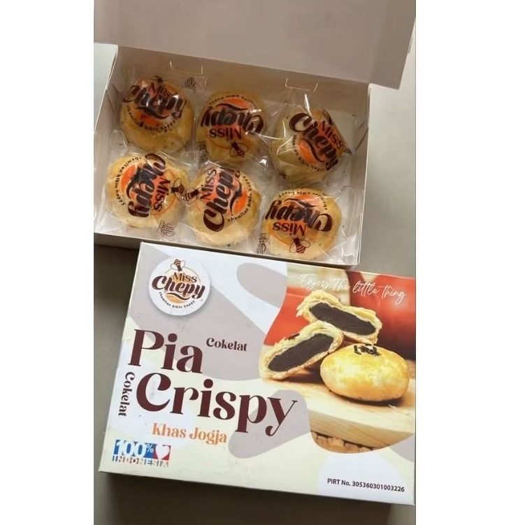 Pia Crispy Coklat Isi 6