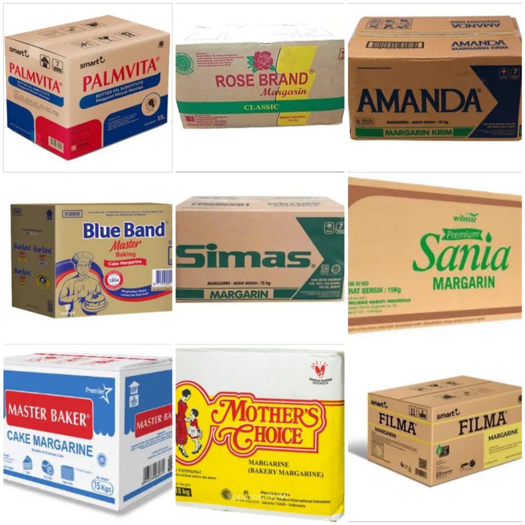 

MARGARINE KEMASAN 1 DUS 15 KG