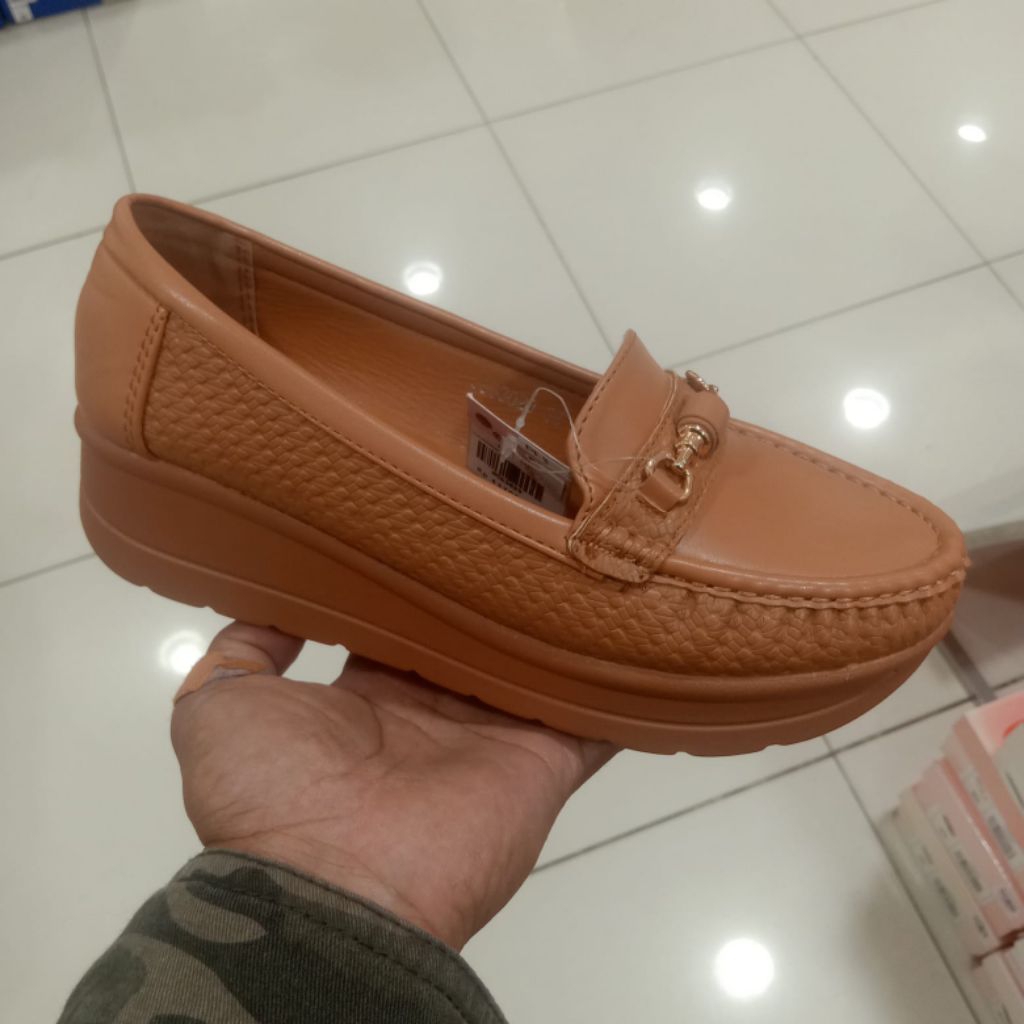 GENNY SEPATU WEDGES WANITA - SEPATU SEMI FORMAL - ORIGINAL