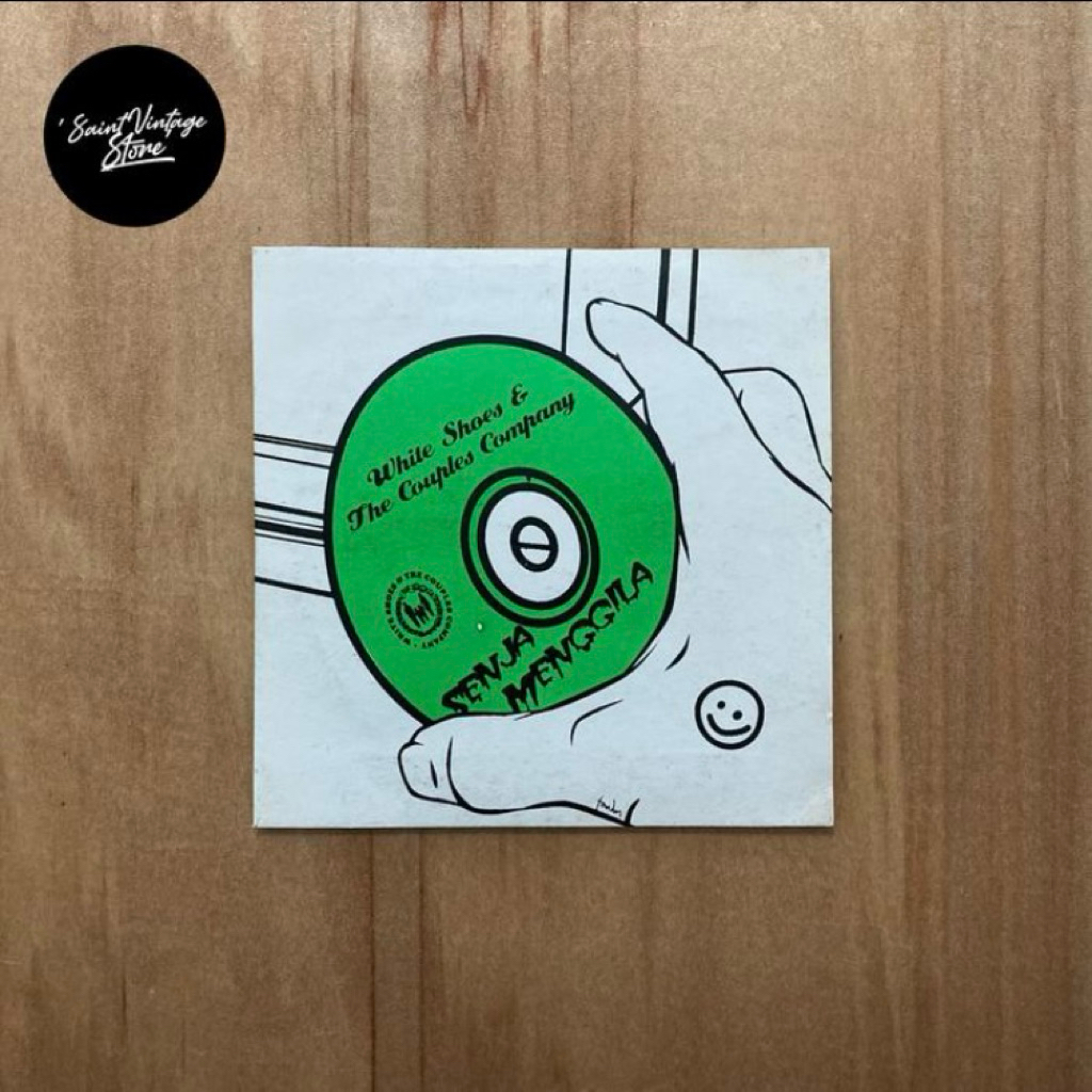 CD White Shoes and The Couples Company Senja Menggila Single CD WSATCC Kaset Indie White Shoes Sore 