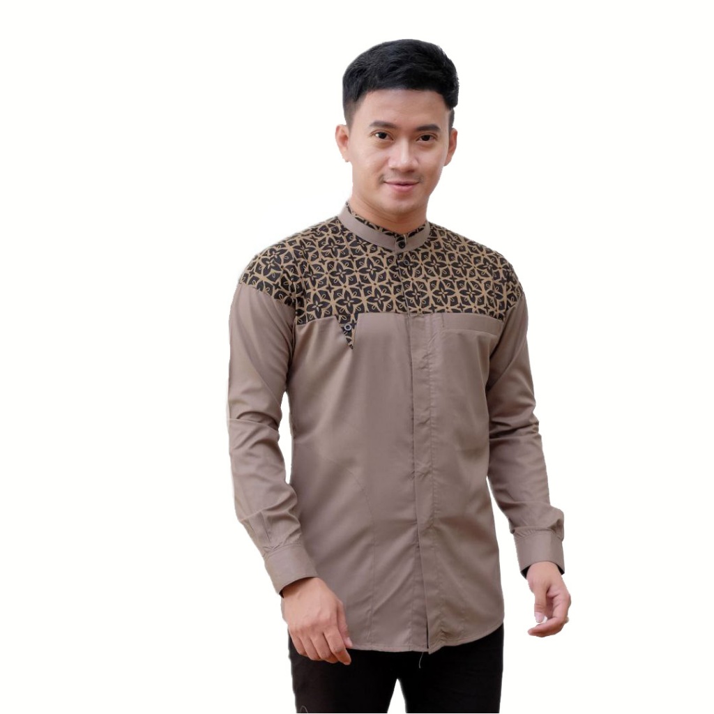 Baju Koko hadroh seragam hadroh gus azmi koko az zahir muslim keren murah koko subanul muslimin