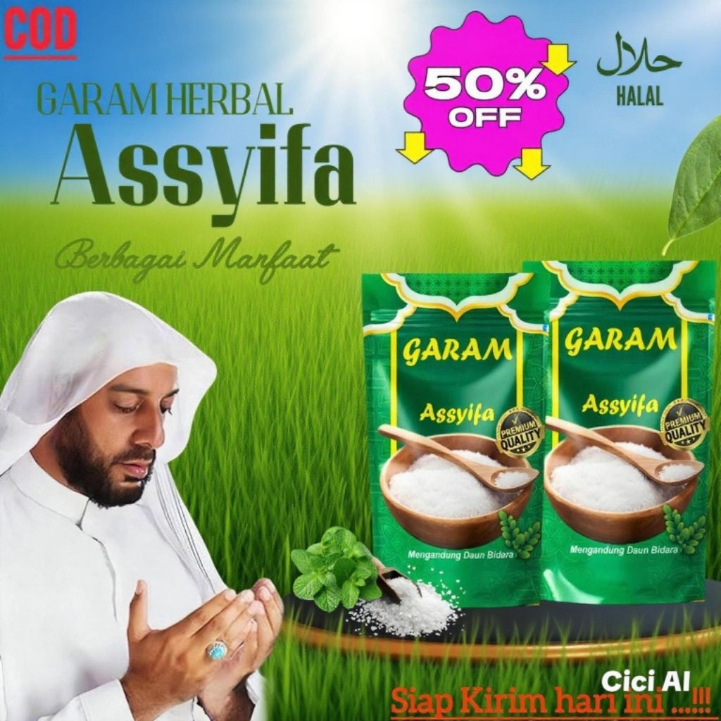 

GARAM HERBAL AS SYIFA 100GR