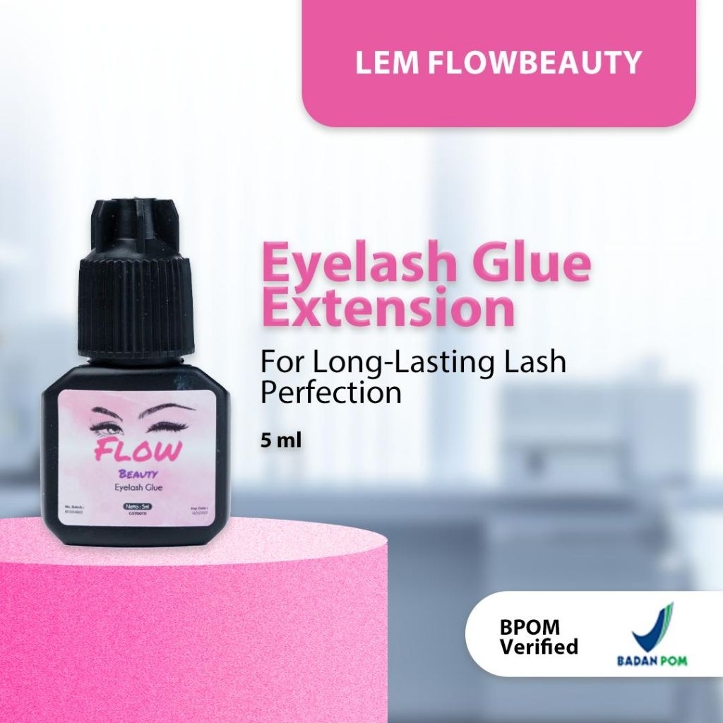 Lem Flowbeuty  Eyelash Extension tahan lama cepat kering