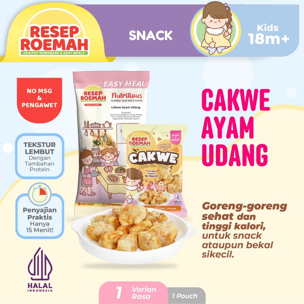 

Resep Roemah Chicken & Shrimp Fried Crullers / Cakwe Ayam Udang / Kids
