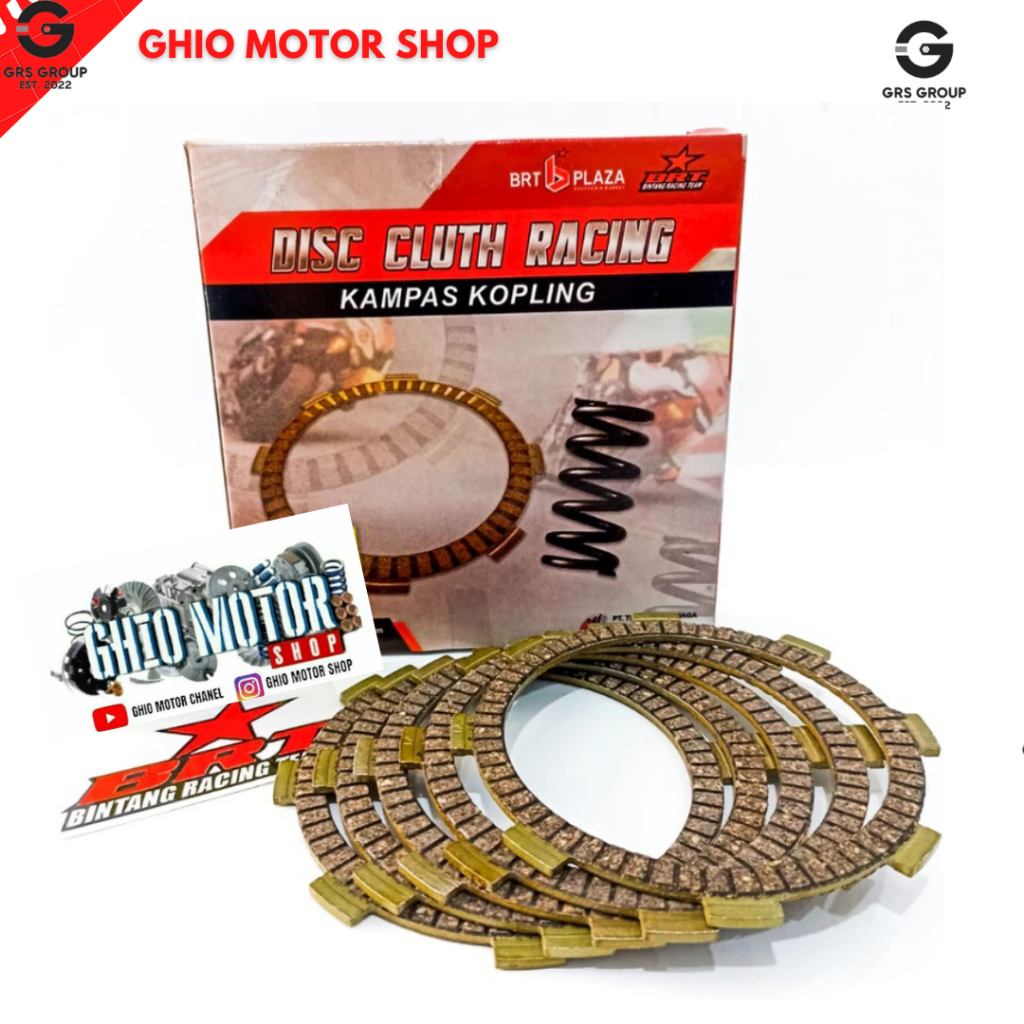 GHIO MOTOR - KAMPAS KOPLING BRT JUPITER Z VEGA R F1ZR Kampas Kopling Racing BRT