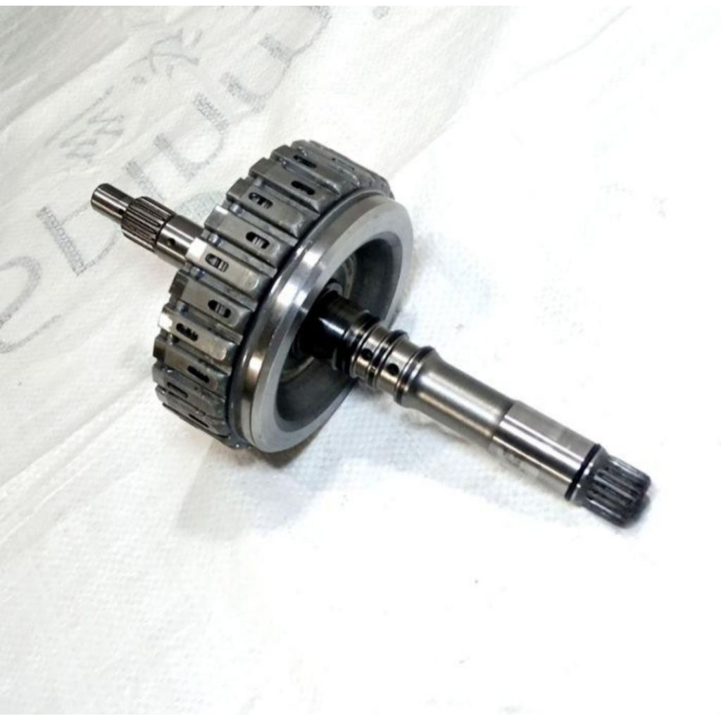 input shaft drum rumah plat kopling high clutch transmisi matic set original nissan xtrail t30 seren