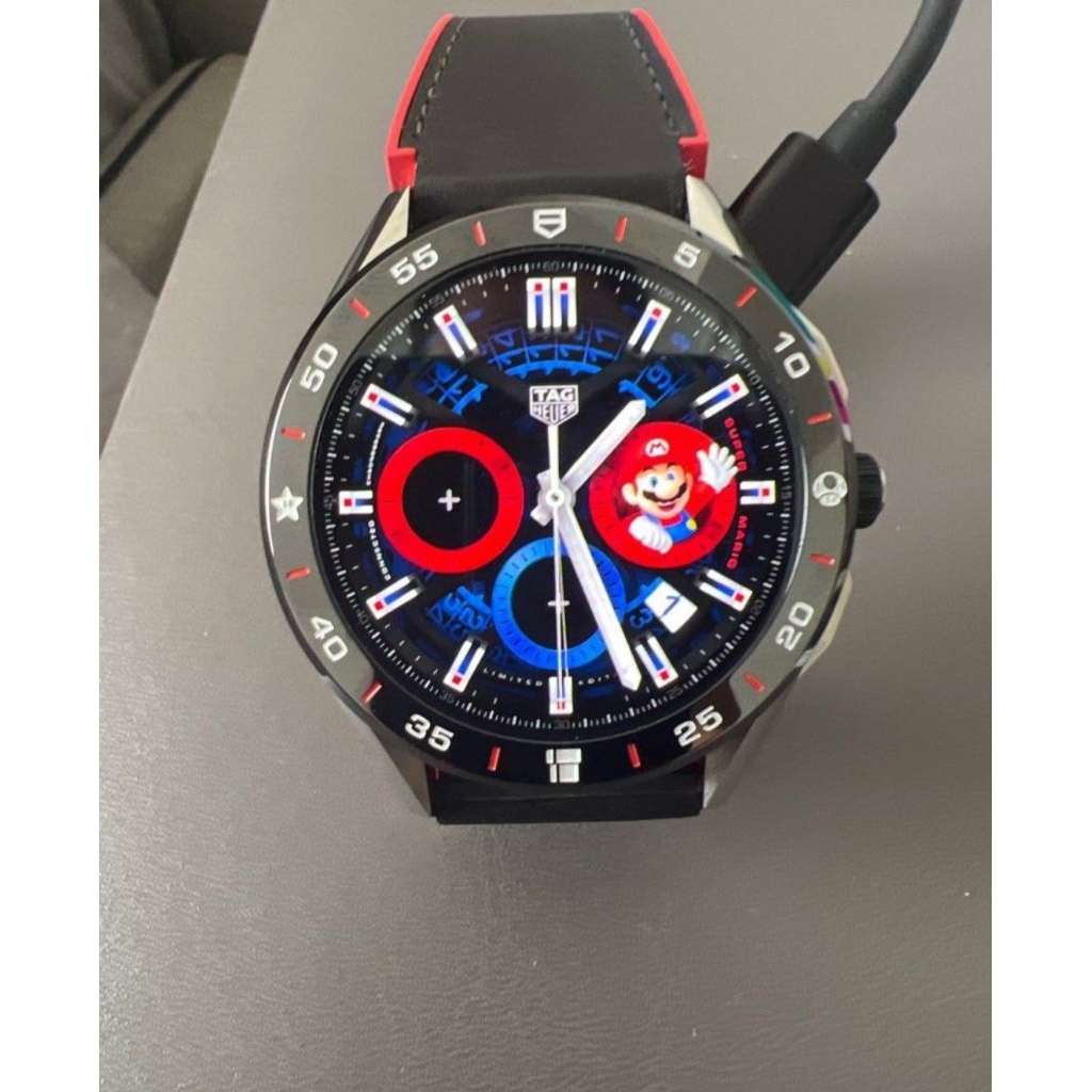 Rare Tag Heuer Connected Calibre E3 Super Mario Limited Edition 2000 Pieces
