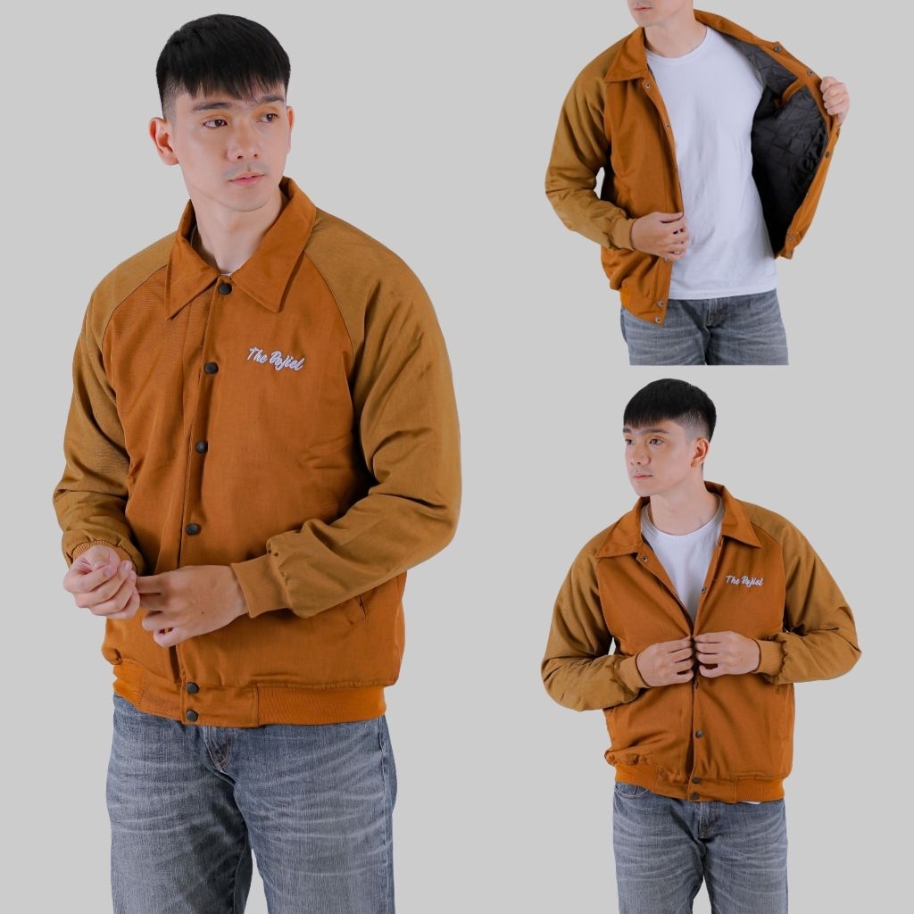 Wankle Jacket Pria Baseball Jacket Varsity Trout Original Thebojiel