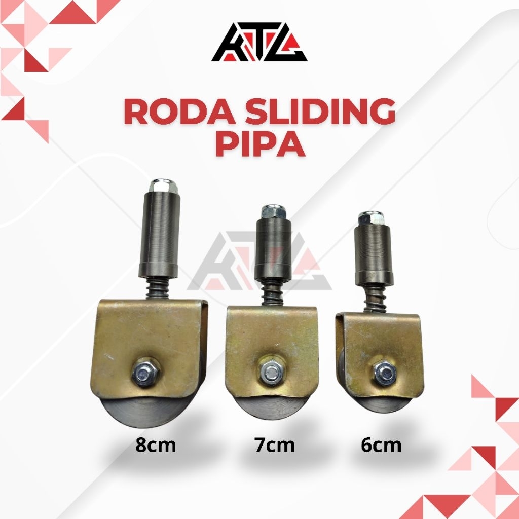 RODA PAGAR SLIDING BESI || Roda pagar sleding pintu lipat anti anjlog || Roda pagar sleding pipa || 