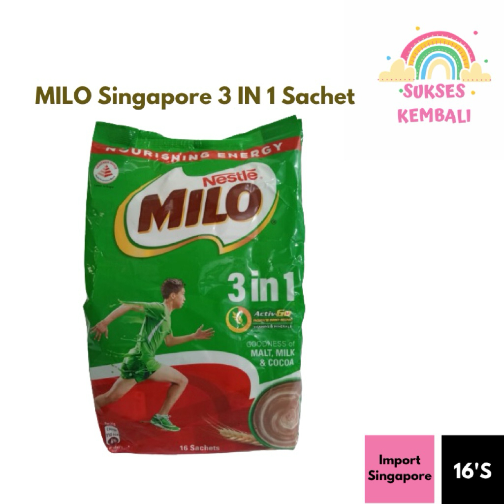 

Milo SG 3in1 isi 16 sachet