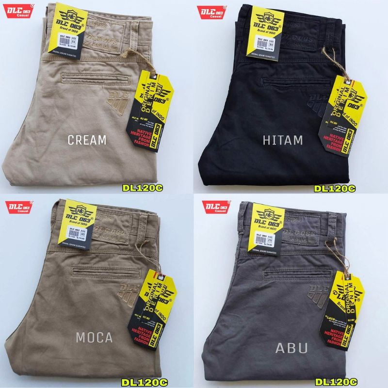 Celana Panjang Pria DLC Original Celana Panjang Kanvas DLC 063