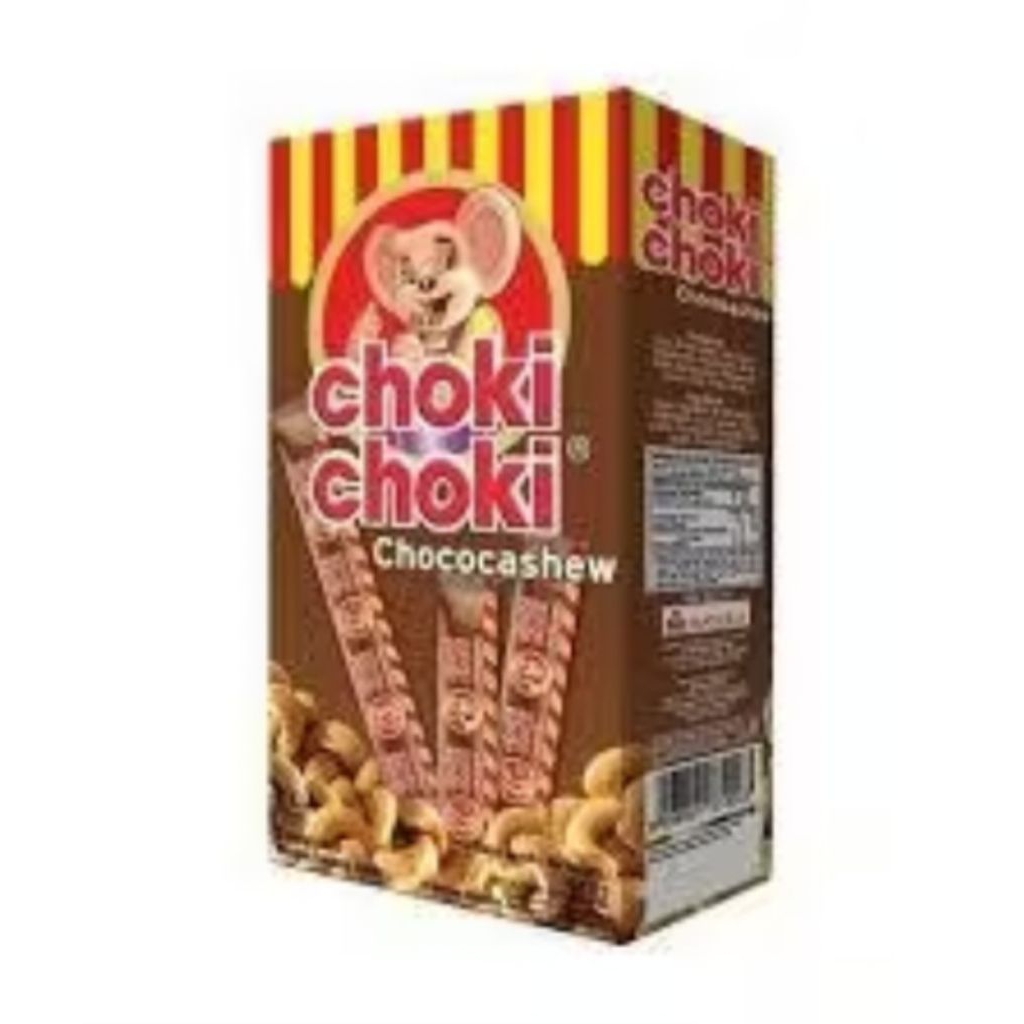 

choki choki choco cashew.. Harga per 10 pcs.. coklat