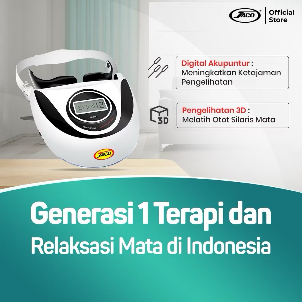 TERMURAH jaco eyes trainer iBRITE  Gen 1 / alat mesin kesehatan mata minus menjadi normal ori origin