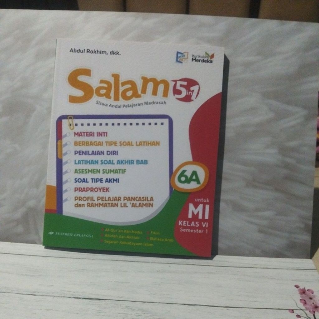 salam 6A untuk Madrasah Ibtidaiyah (mi) kelas 6a
