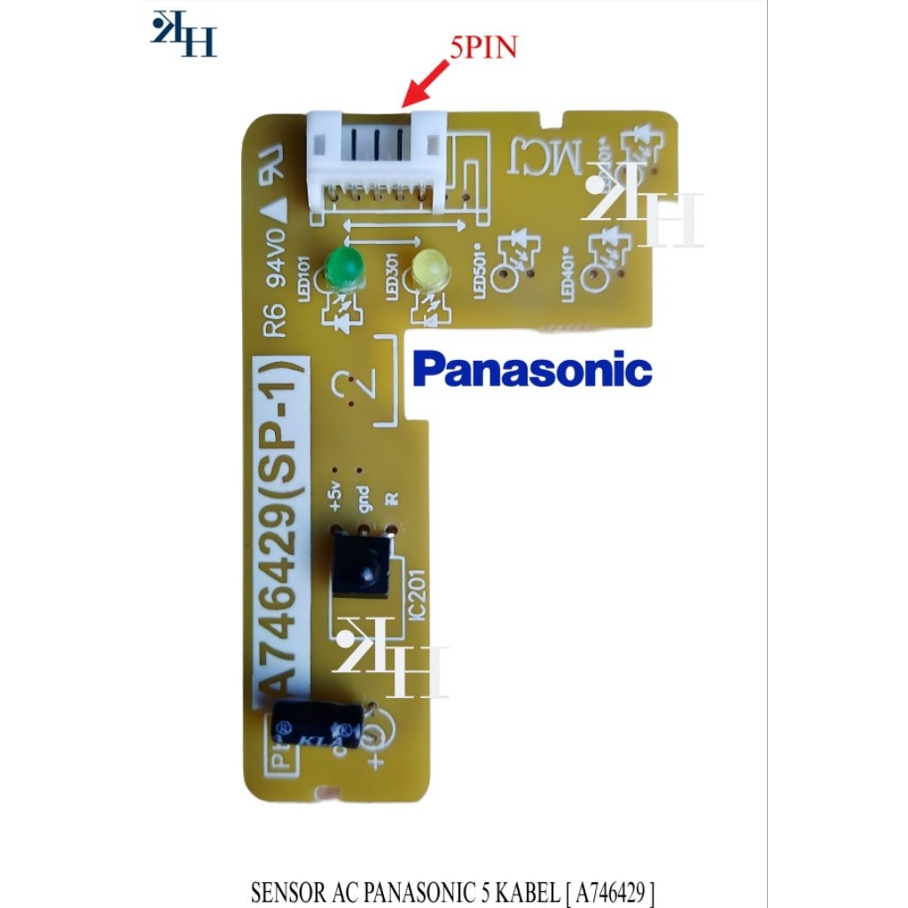 SENSOR AC SPLIT PANASONIC 5 KABEL / PIN