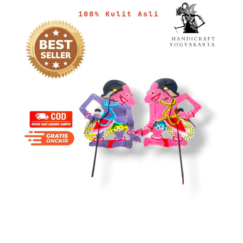 WAYANG BUTO TERONG BAHAN KULIT SAPI TEBAL