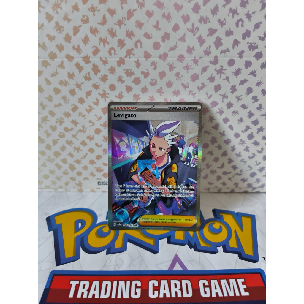 Kartu Pokemon Indonesia Trainer Supporter SAR