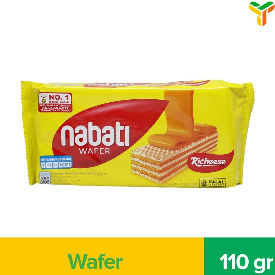 

Richeese Snack Wafer Keju 110 Gram