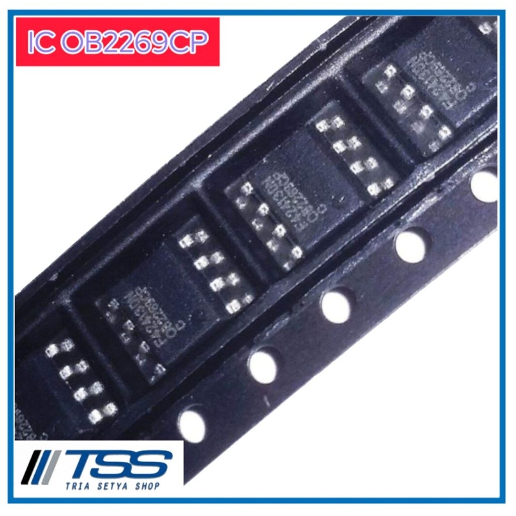 IC PWM OB2269CP OB2269 IC Driver Power supplai aktif Speaker Polytron SOP-8