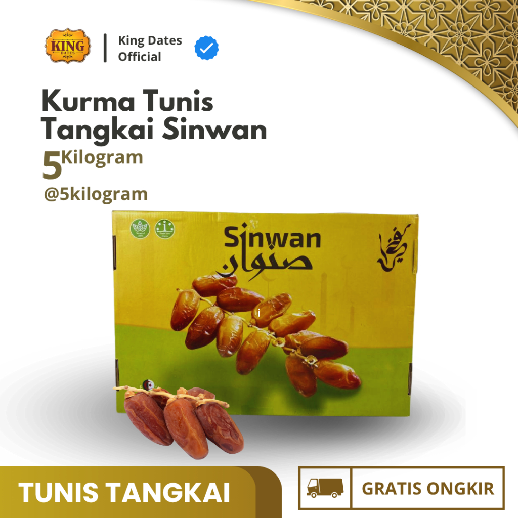 

Kurma Tunis Tangkai Sinwan 5kg