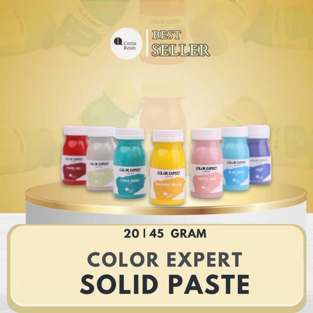 

CERITA RESIN - Pigment Pastel / Pewarna Resin Bentuk Pasta Solid Paste Pewarna Resin Art 20 gram