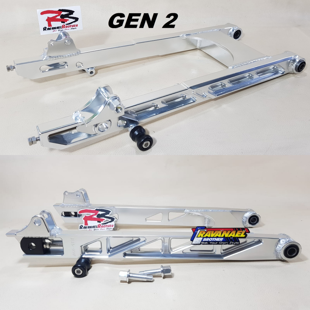 Lengan Ayun Swing Arm Free Fly Kawahara K2R K 2 R Jupiter Z Silver