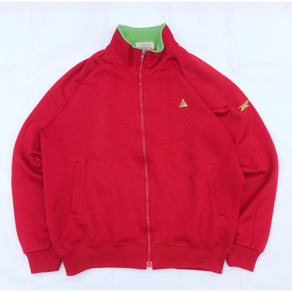 jaket tracktop ASICS recorder vintage boxy