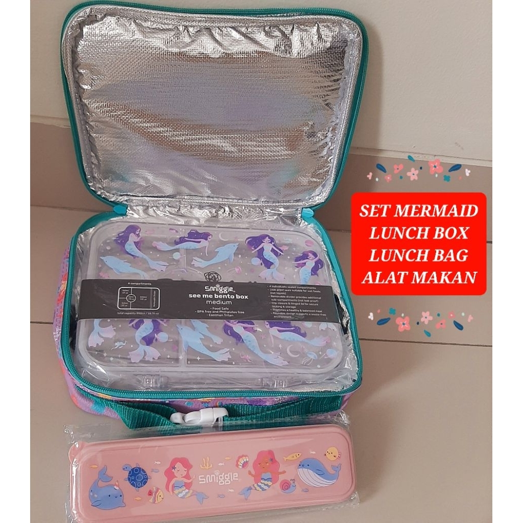 lunch box mermaid lunch bag mermaid smiggle mermaid set lunch box smiggle mermaid