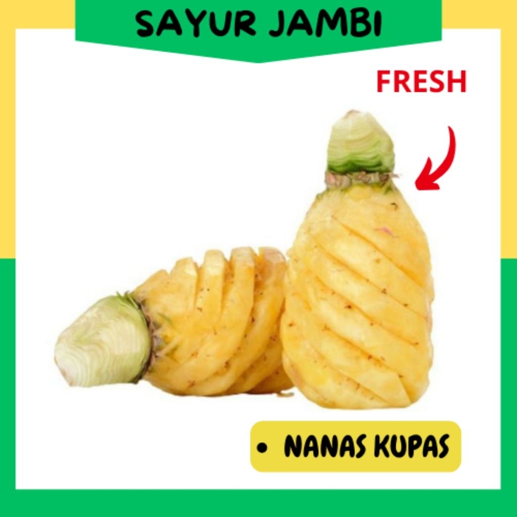 

INSTAN Nanas Kupas fresh/buah Bersih~Sayurjambi
