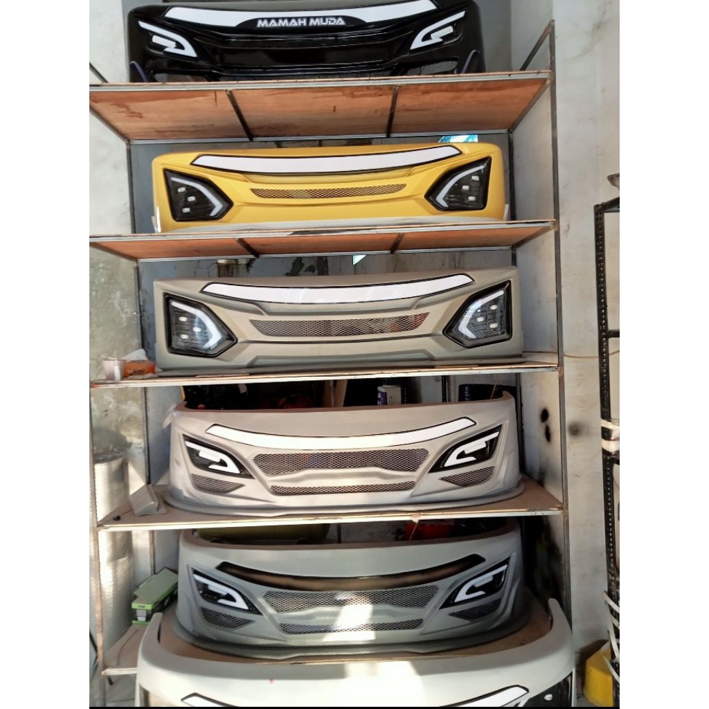 variasi bemper mobil carry new
