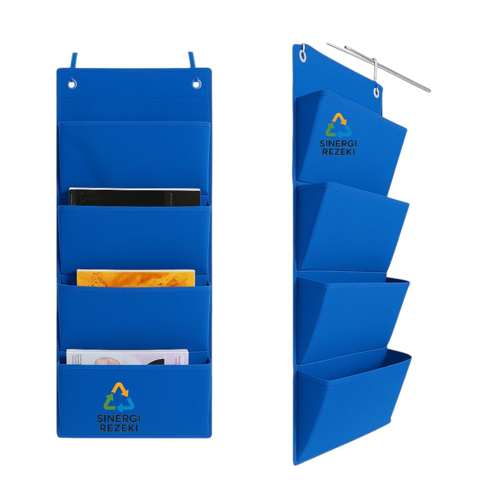 Rak Buku / Majalah Gantung Hemat Tempat Dan Aesthetic Banyak Pilihan Warna