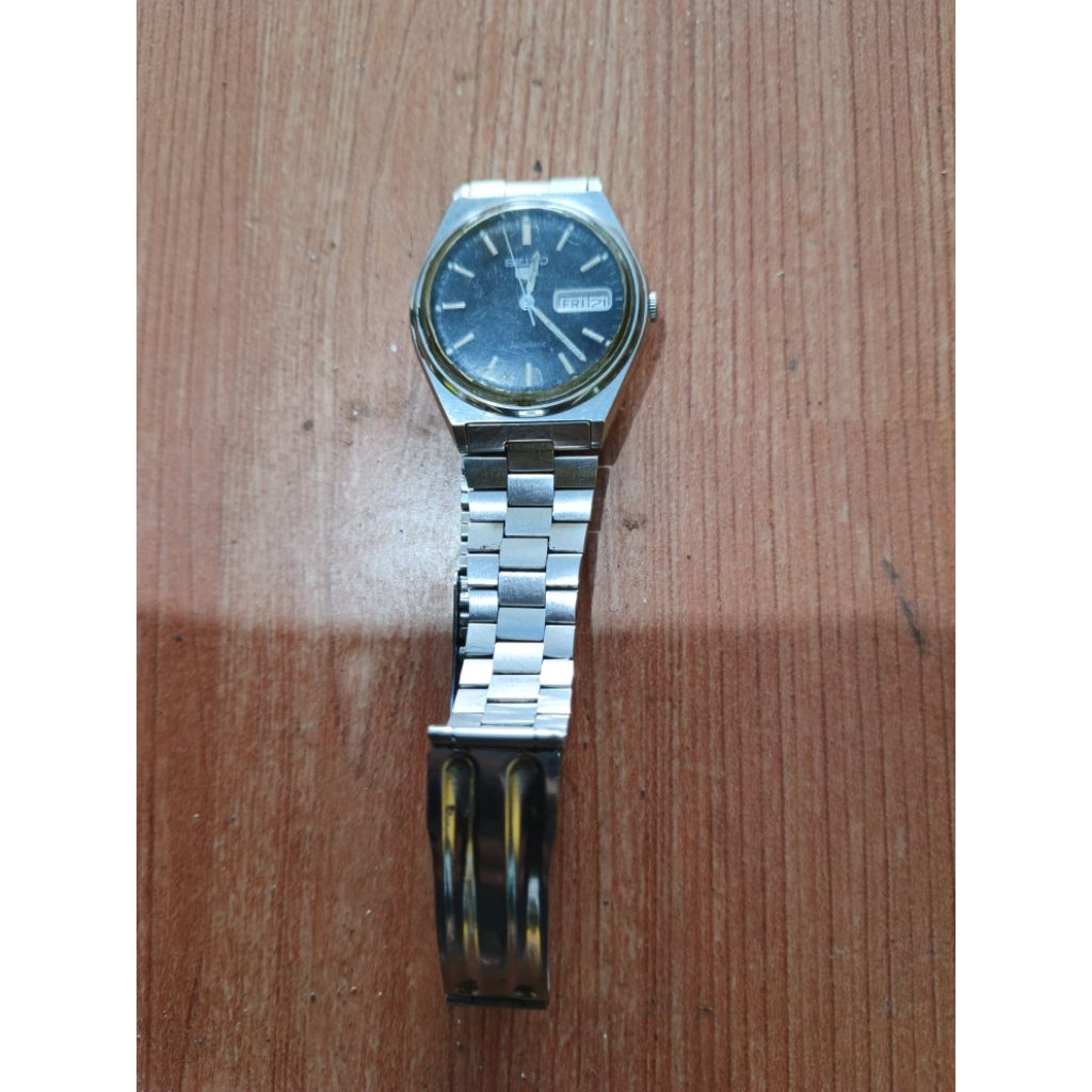 jam tangan otomatis seiko 5 normal laju lancar