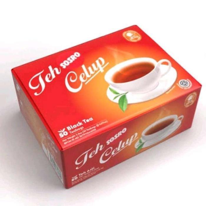 

SOSRO TEH ASLI TEH CELUP BOX ISI 15 BAG / 25 BAG / 30 BAG / 50 BAG / 100 BAG