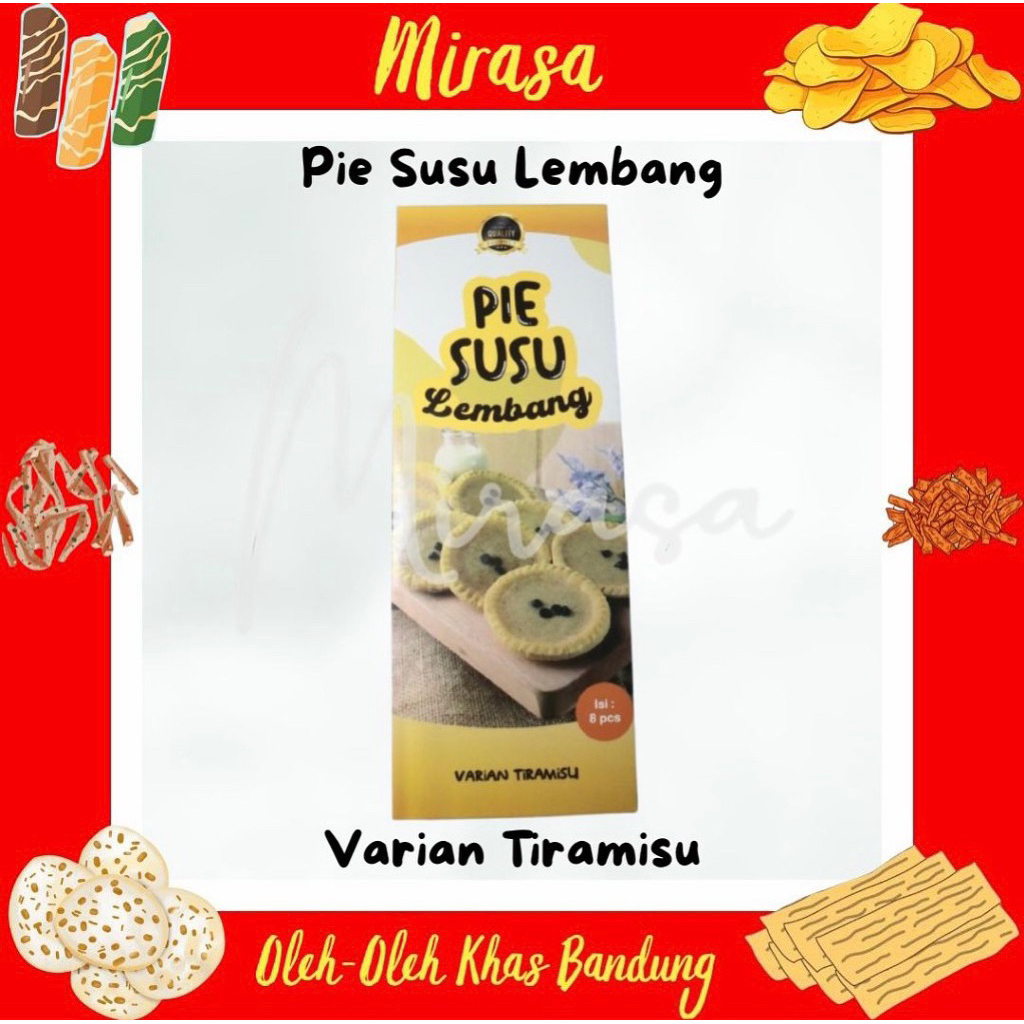 

Pie Susu Lembang Tiramisu
