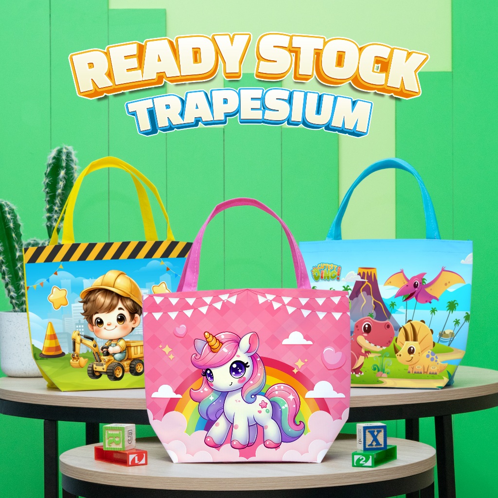 

Ready Stok Tas Ulang Tahun Anak, Tas Ultah Terlaris, Hampers Bag Segala Acara Siap Kirim