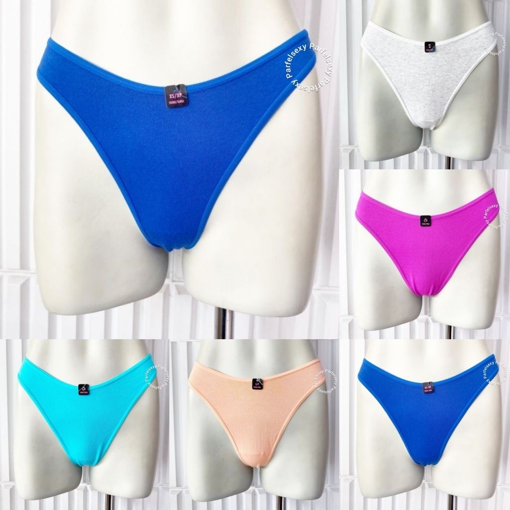 LaSenza La Senza Thong Gstring Cotton Celana Dalam Wanita Size XS S 11152281