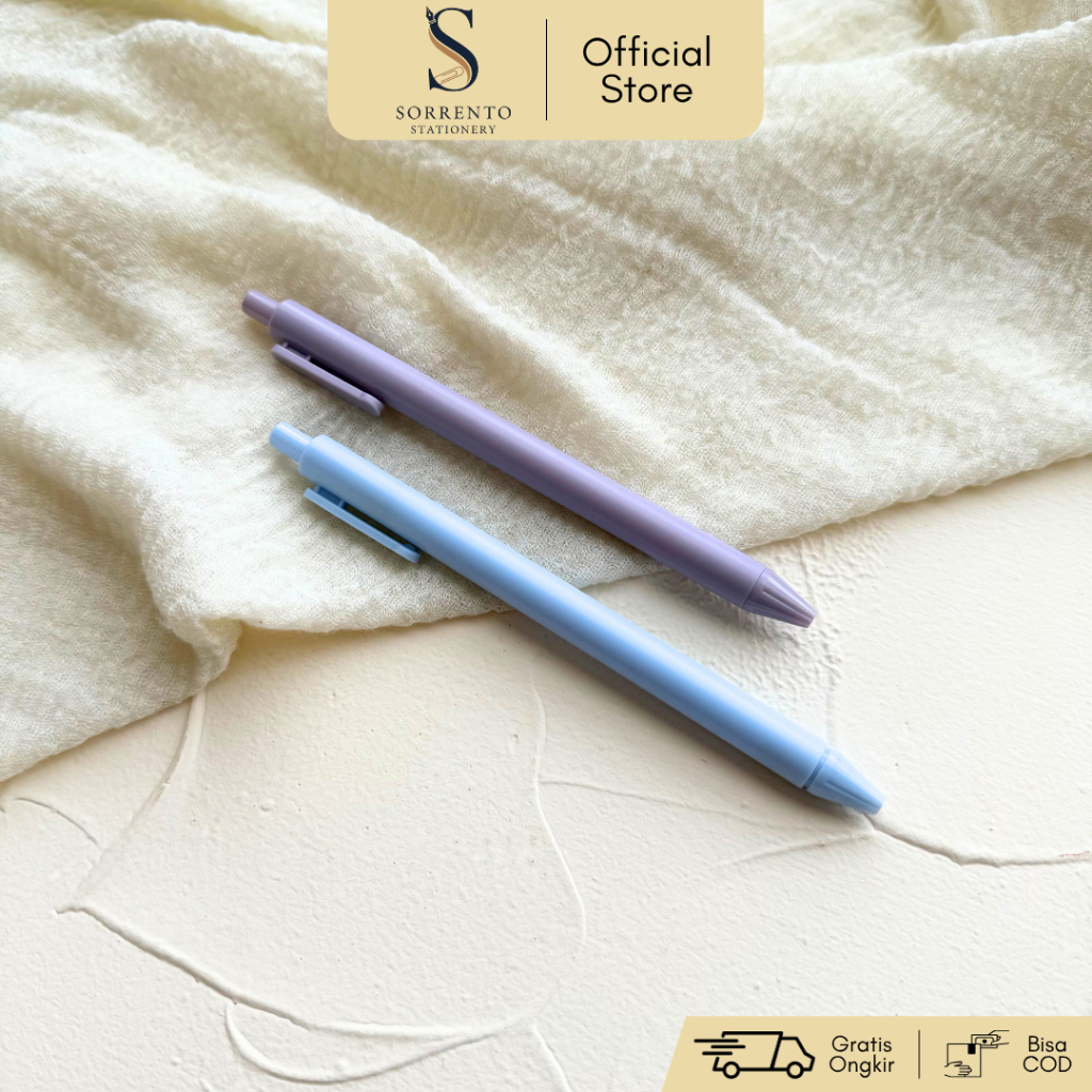 

Pulpen Cetrek Macaron V2 - Ballpoint Warna Pastel